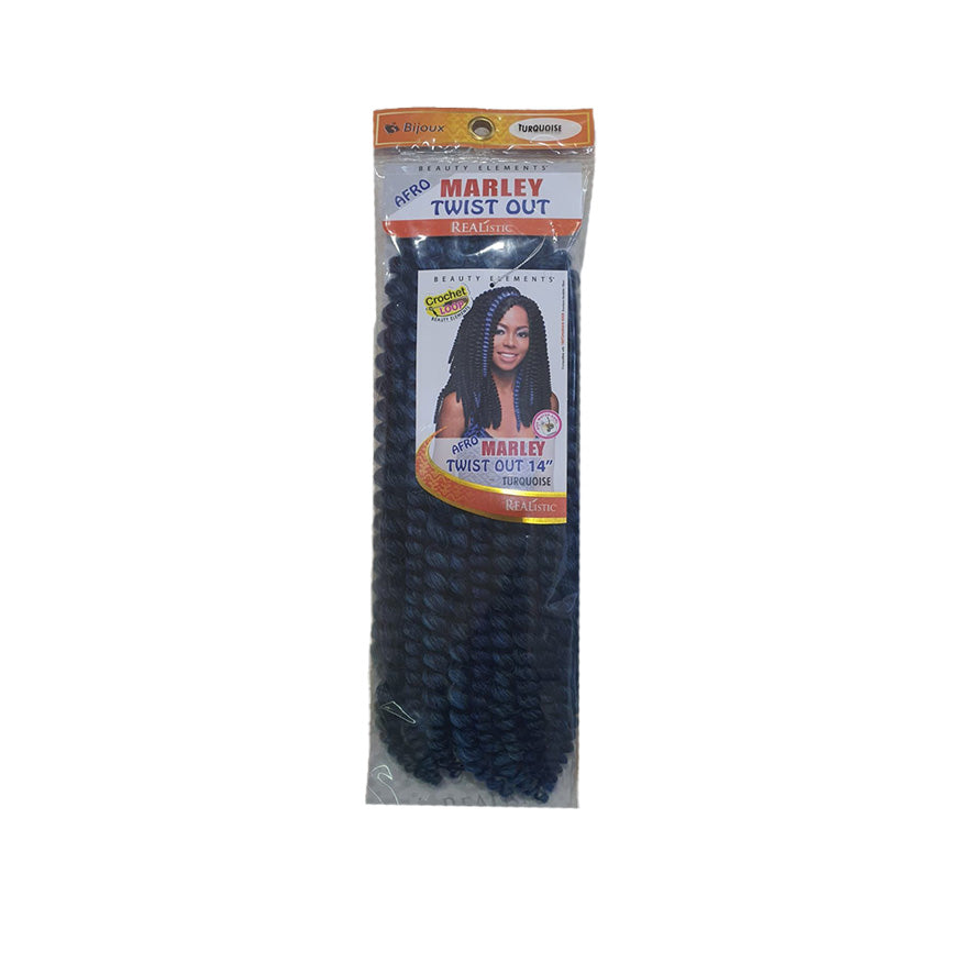 Hair 2xBob Kinky Twist 10" Black - 2 pcs