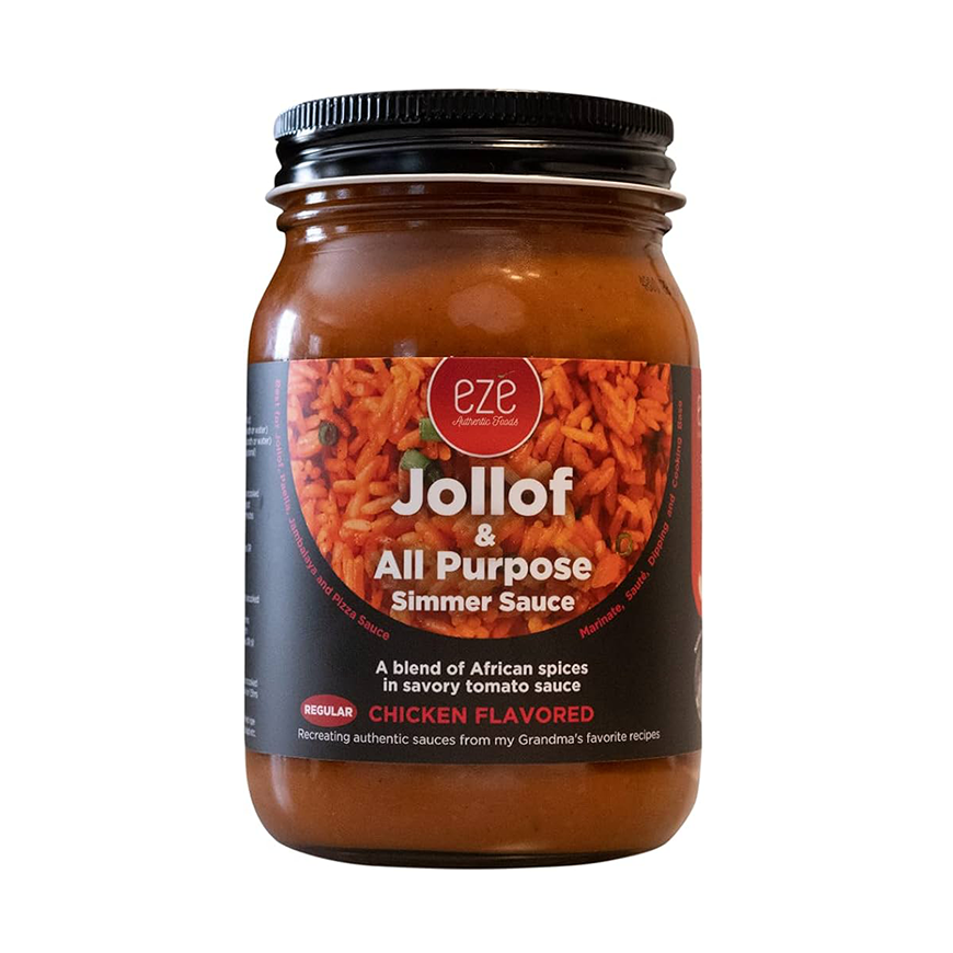 Regular Jollof & All Purpose Simmer Sauce - 16 oz