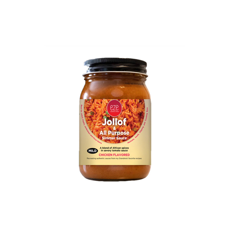 Mild Jollof & All Purpose Simmer Sauce - 16oz