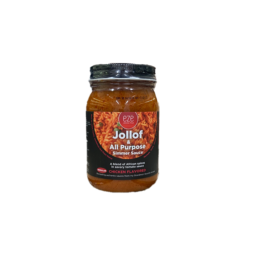 Jollof and All Purpose Simmer Sauce Chicken Flavor - 16oz