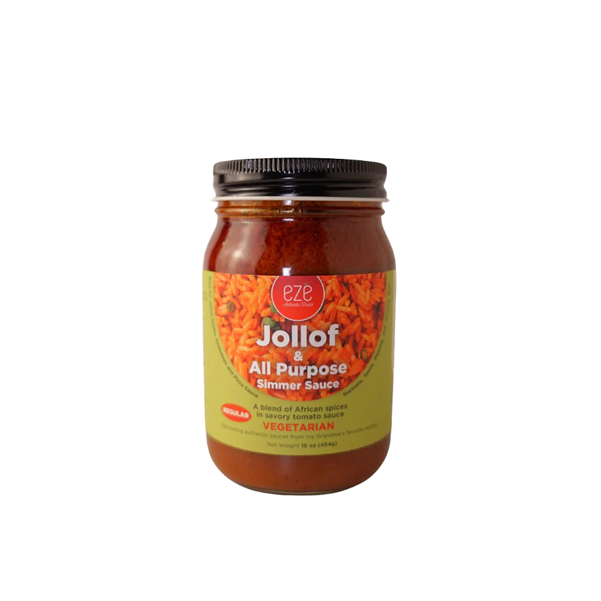 Jollof and All Purpose Simmer Sauce Vegetarian - 16oz